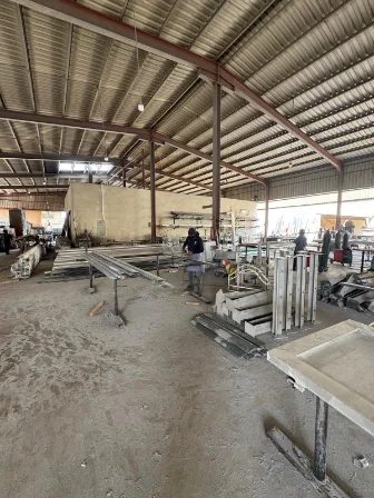 Main warehouse floor
