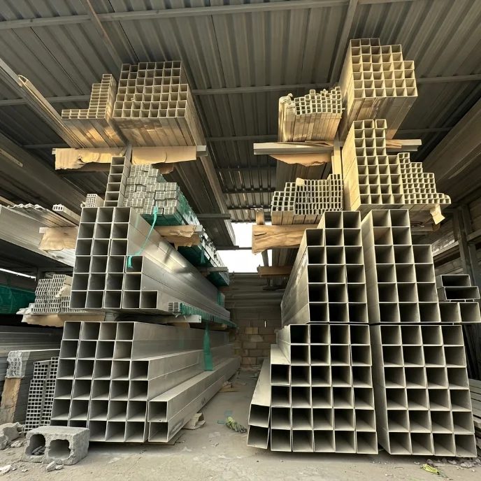 Tube stock in the second warehouse
